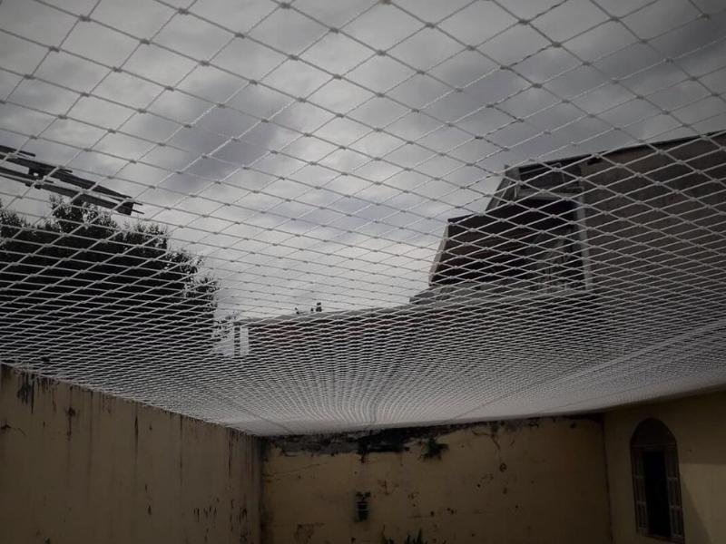 Instalação de rede de proteção em Campo Magro