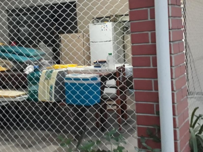 Rede de proteção de alta resistência em Bocaiúva do Sul