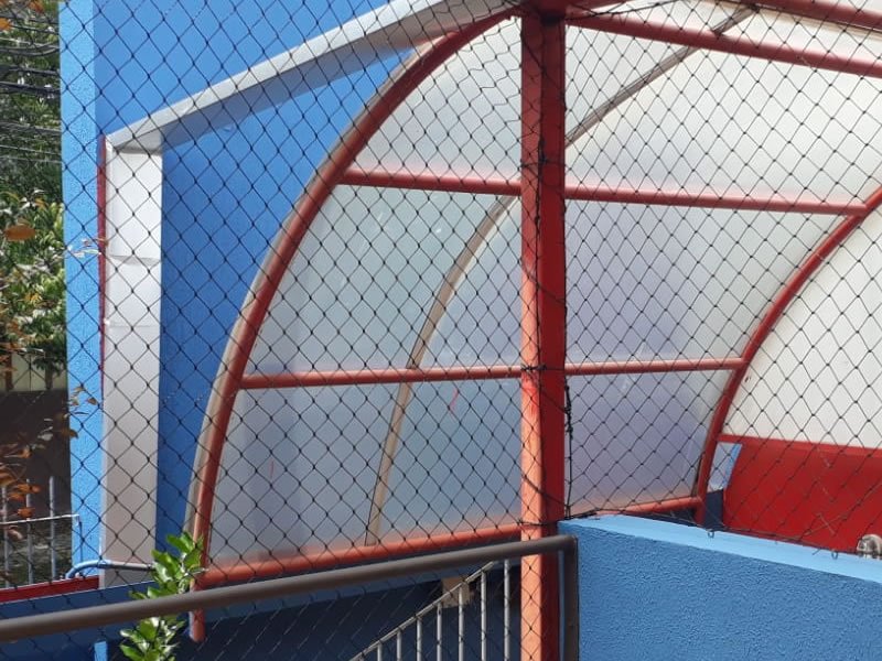 Instalação de rede de segurança em Curitiba