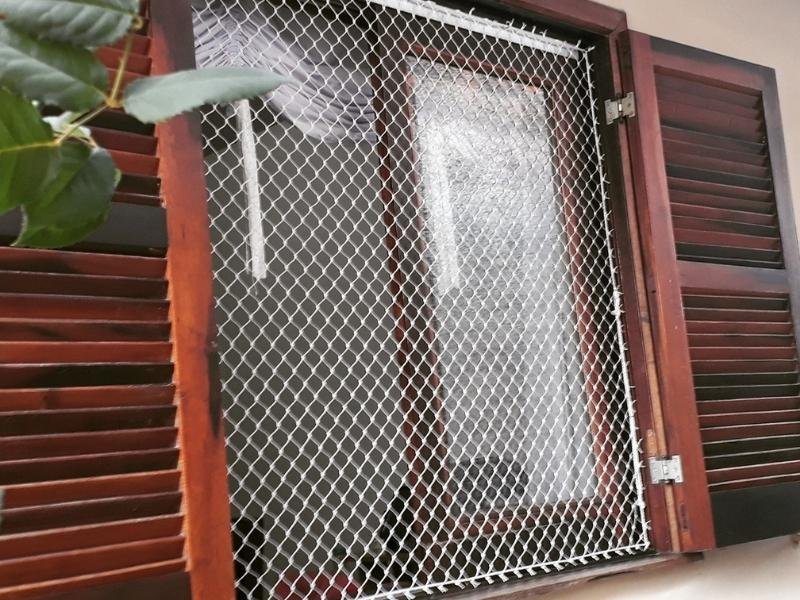 Instalação de rede de proteção em Araucária